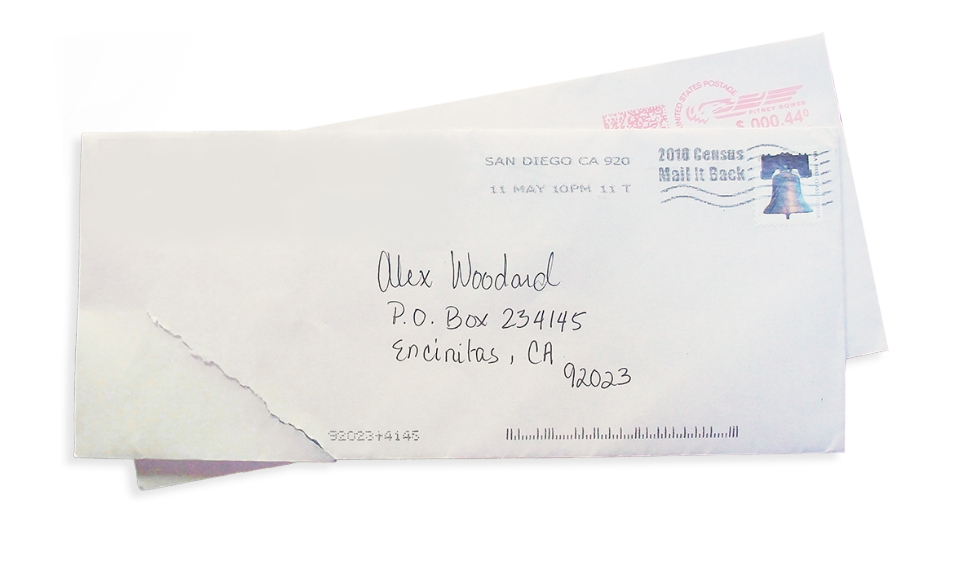 Mail Alex Woodard